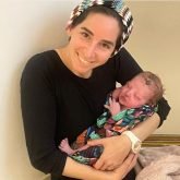 Judy with Baby